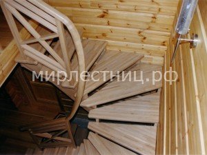 № 13 к - 1.   Поворот лестницы на 180 градусов. Поворот ограждения формы 3d.