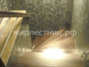 № 57 к - 6.   Переход пристенного поручня в балюстраду.