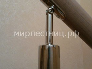 № 44 к - 7.   Крепление стоики к поручню.