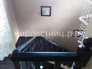 № 46 к - 10.   Переход ограждения лестницы в ограждение балюстрады.