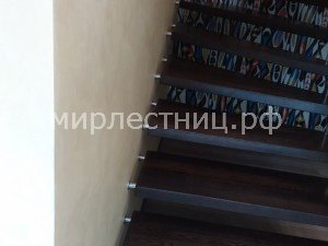 №106 б.5.  Комплекты креплений из нержавеющей стали для монтажа ступеней к стене. 