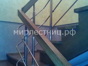№ 119 к - 2.   Ломанный поворот поручня прямоугольного сечения.
