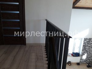№ 131 к.     Лестница с кованным штучным ограждением. - 5