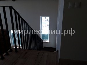 № 131 к.     Лестница с кованным штучным ограждением. - 6