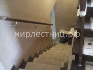 № 96 к    Лестница с комбинированным ограждением.  