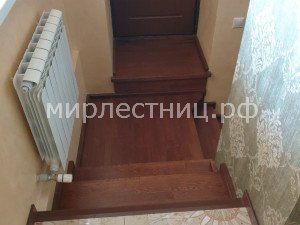 № 189 к.    Классическая лестница в пространстве между двух стен. Основание металлический каркас. - 1