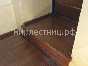 № 189 к.    Классическая лестница в пространстве между двух стен. Основание металлический каркас. - 2