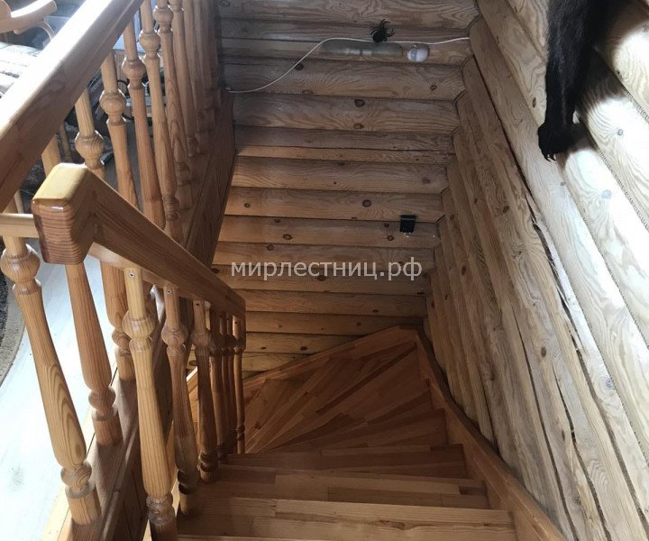 № 207 б.   Лестница на больцах и тетиве.