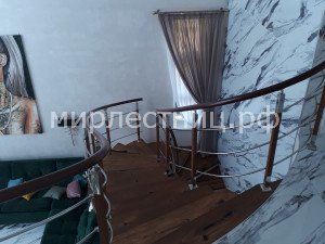 № 210 к.6    3d ограждение с пластиковым поручнем. 