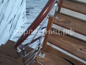 № 210 к.5    3d ограждение с пластиковым поручнем. 