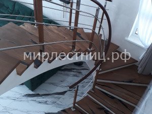 № 210 к.1    3d ограждение с пластиковым поручнем. 