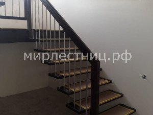 № 234 б.1.    Больцевая лестница с ограждением из нержавеющей стали.