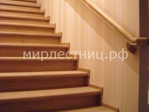 № 56 к.1.    По стене располагается пристенный поручень и отбойная доска.