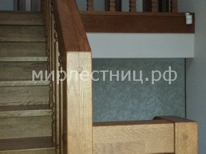 № 87 к - 7.   Двухмаршевая лестница с прямоугольной площадкой.