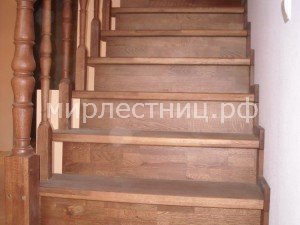 № 34 к - 1.   Классическое деревянное ограждение со столбами. 