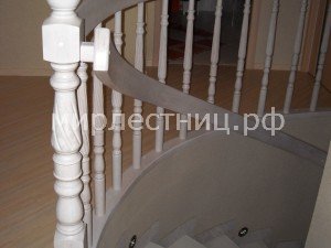 № 45 кр.6.    Сочленение поручня лестницы с балюстрадой.